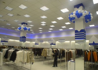 Дизайн проект магазина одежды