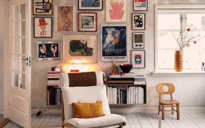 9 способов создать галерею картин в вашем доме