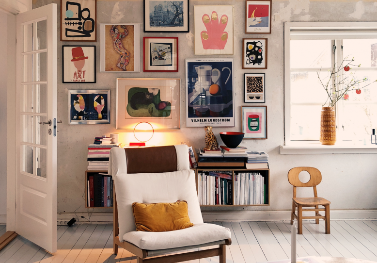 9 способов создать галерею картин в вашем доме